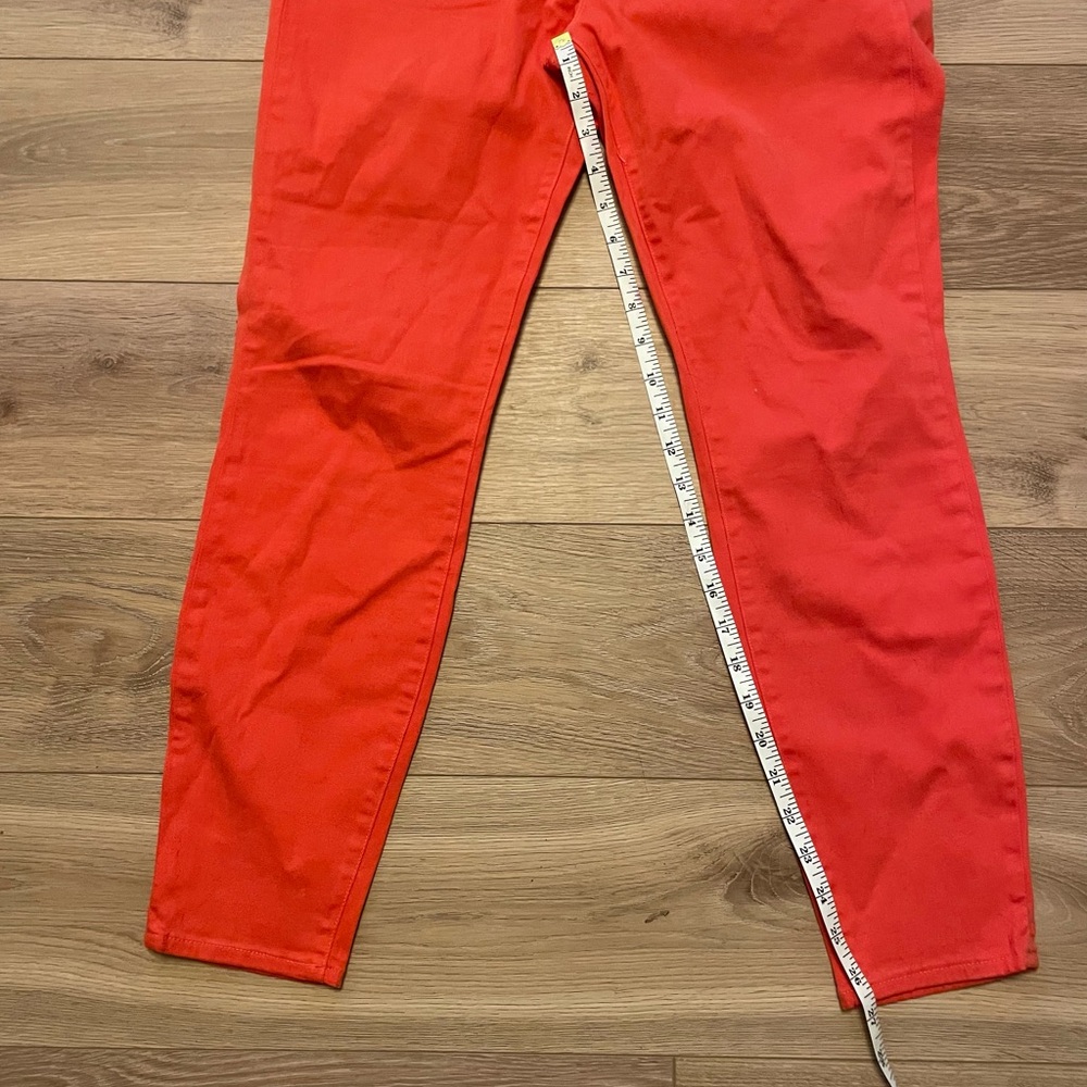 J.crew Bright Cerise Toothpick Jeans size 31 - Picture 5 of 7